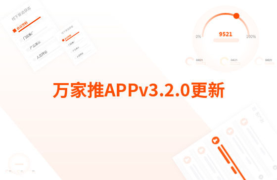 萬家推APPv3.2.0更新：【CRM】新增線索、客戶、訂單、